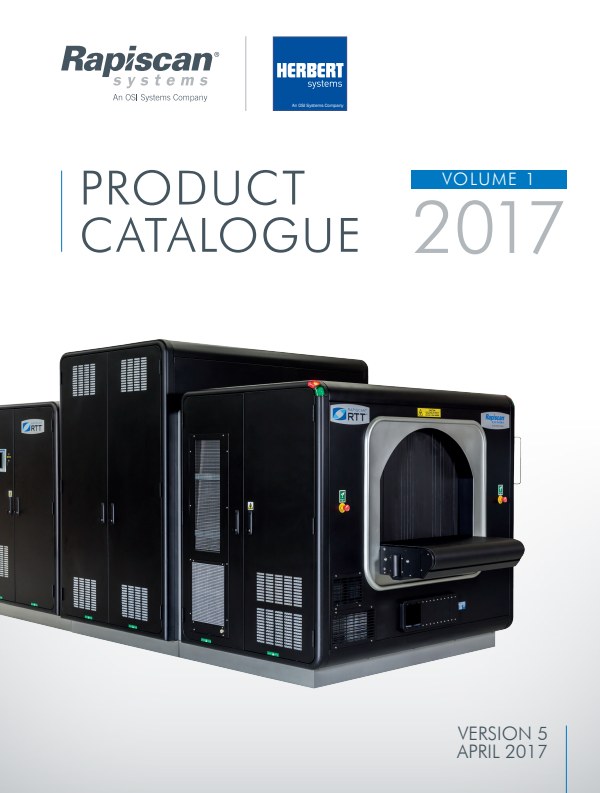 Rapiscan — Product Catalogue 2017, Volume 1