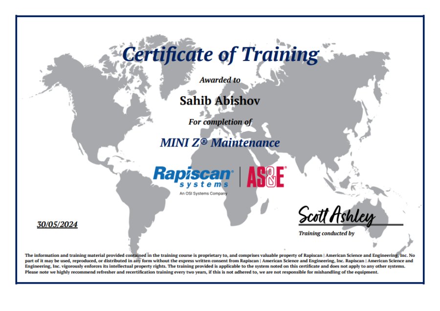 MINI Z — Maintenance · Sahib Abishov (2024)